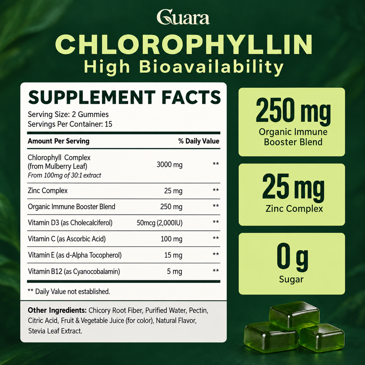 Guara Chlorophyll Gummies